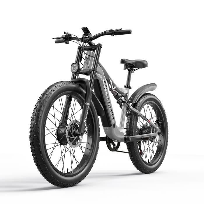 Vélo électrique Double Moteur 1000W*2 - Shengmilo S600- électrique fat bike 26\