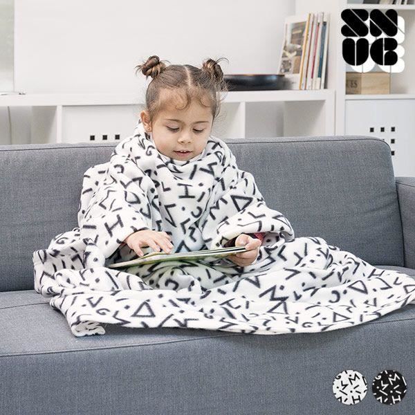 Couverture à Manches pour Enfant Symbols Snug Snug One Kids (Blanc