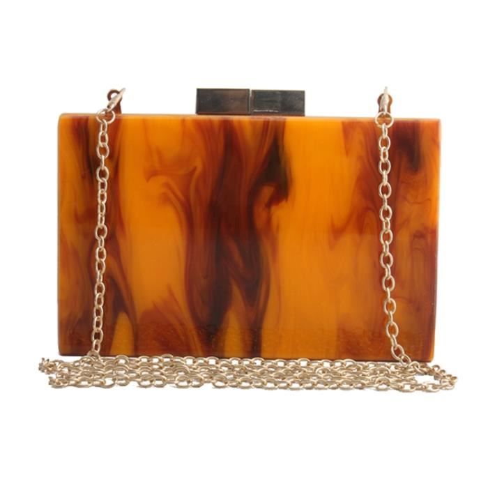 Pochette mariage orange sale