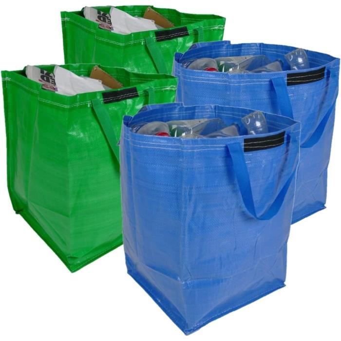 Sackmaker Sackmaker 47 Litres Sac de Recyclage avec Rabat Supérieur et Poignées ...