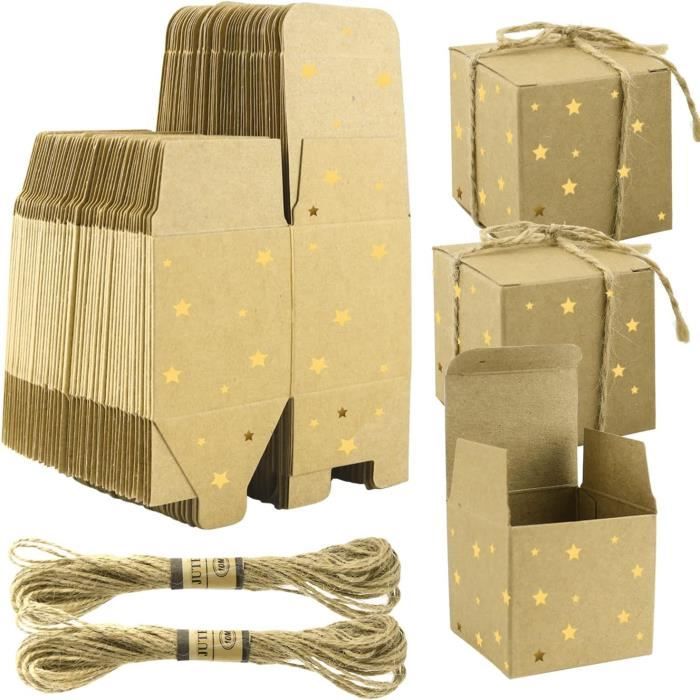 6 Boîtes En Bois Carrées à Décorer 5x5x5 Cm - Artemio, Pour Bricolage, Rangement, Cadeaux
