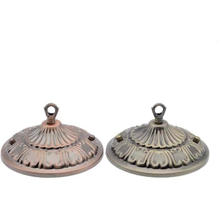 Motifs Vintage Dia17Cm Rosace De Plafond Avec Anneau Crochet Grand