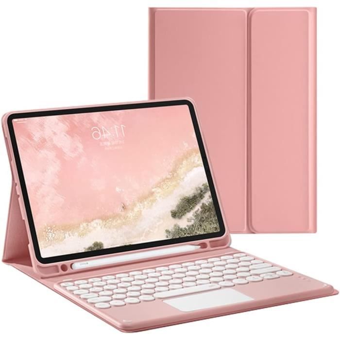 Coque Clavier NOTEKEE F8S Pour IPad Air 2 - Argenté, Neuve