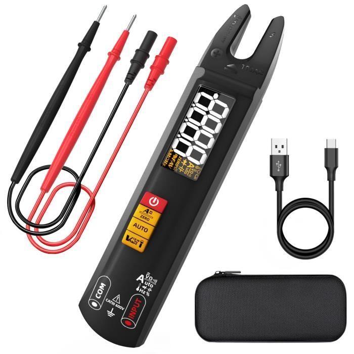 U1 Mini Multimètre Numérique Pince Ampèremétrique Ouvert Ac Dc Grand ...