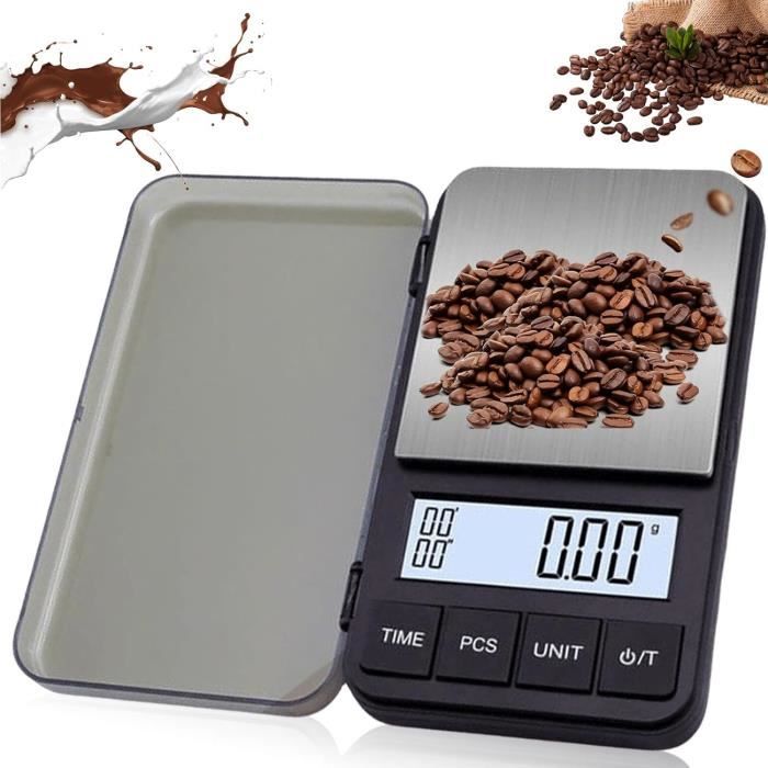 Balance De Précision Pour Café Avec Minuterie - Pèse Aliments Numérique Portable 0.1g - Multifonction