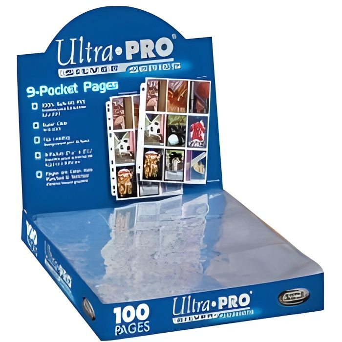 Porte-cartes Ultra Pro à Visser Pour 9 Cartes – Noir, Cadre Durable, Protection De Collection
