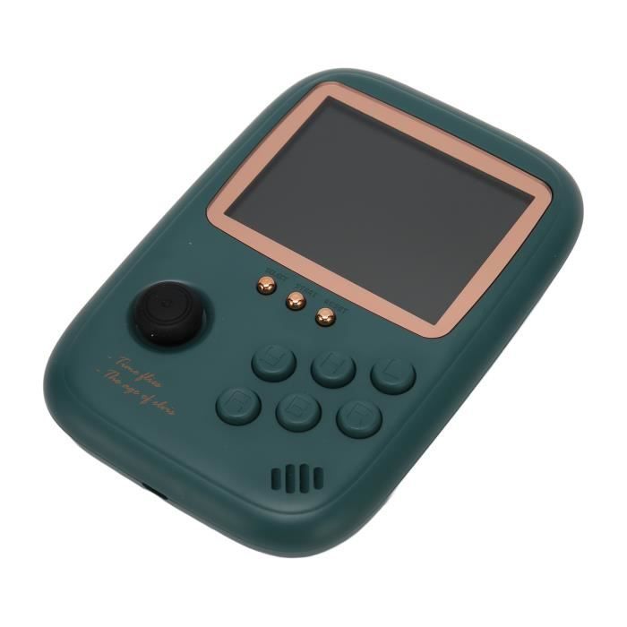Console De Jeu Portable Rétro - Écran 3 Pouces - Batterie 1020 MAh - 6-7h De Jeu - Sortie TV Via AV - Câble Inclus - Enfant Et Adulte