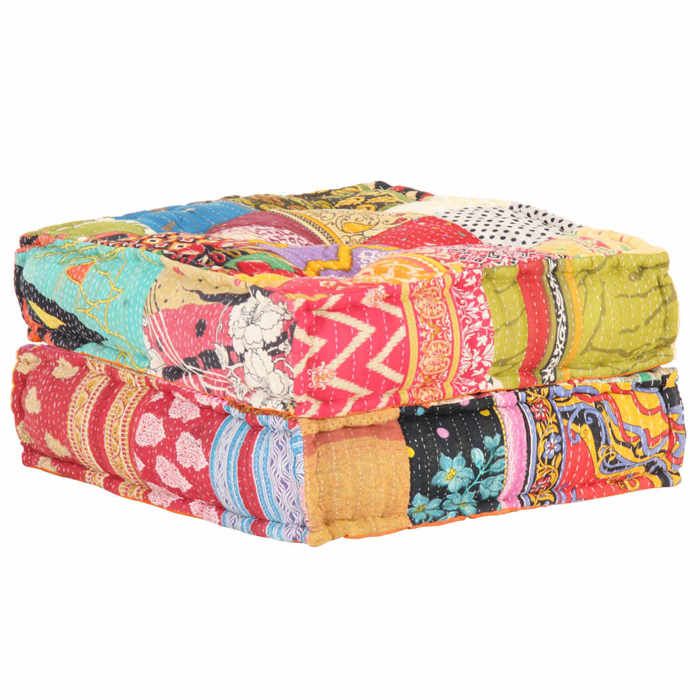 vidaXL Pouf Coussin de Canapé de Salon Canapé Modulable de Salle de Séjour Repose-pied de Salle de Séjour Maison Intérieur 287707