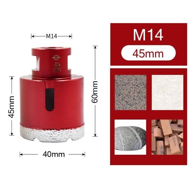 Mèche Diamant 50mm Pour Percer Béton, Brique, Marbre - Profonde