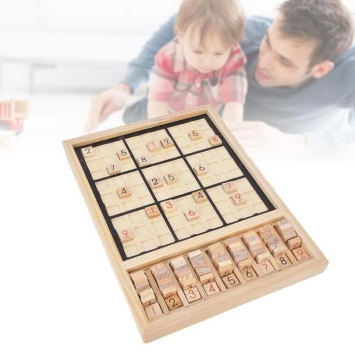 Zerodis Jeu de Dominos du Train Jouet Éducatif Jouet Brain Training Intelligence Puzzle Domino Jigsaw Puzzle Jeu De Plateau