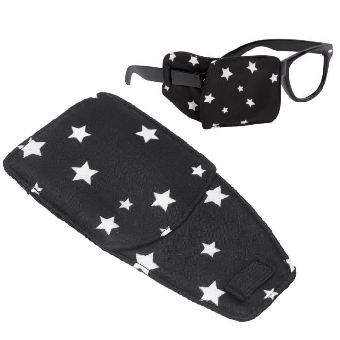 RIKEYO Lot De 2 Cache œil Noirs, Cache-œil Réglable 3D | FindTheDeal