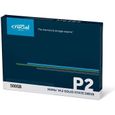 CRUCIAL - SSD Interne - P2 - 500Go - M.2 Nvme (CT500P2SSD8)-1