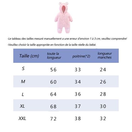 Vetement Bebe Garcon Fille Combinaison Pilote Naissance Manteau D hiver Bebe Barboteuse Pyjama Gris Cdiscount Pret a Porter