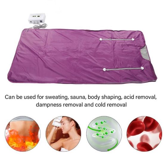 LEX Couverture De Sauna Infrarouge Lointain Couverture de sauna Portable Infrarouge Lointain