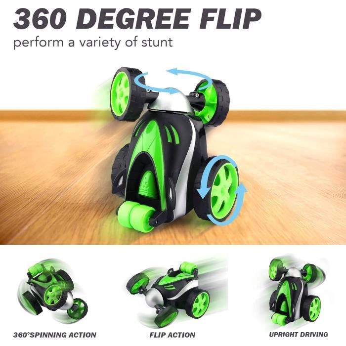 Voiture Telecommandé Enfant, 1/18 Voiture RC Cars Jouets pour Garçons