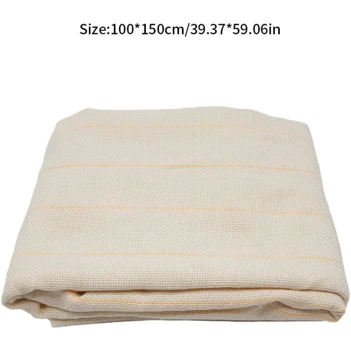 WellHome Tapis salon en polyester Estampillé Argent - 60x100cm | Leroy