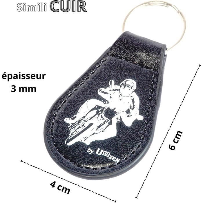 Porte-clés en cuir personnalisé fait à la main avec Clip boucle de  ceinture, porte-clés Durable gravé pour voiture moto maison - AliExpress