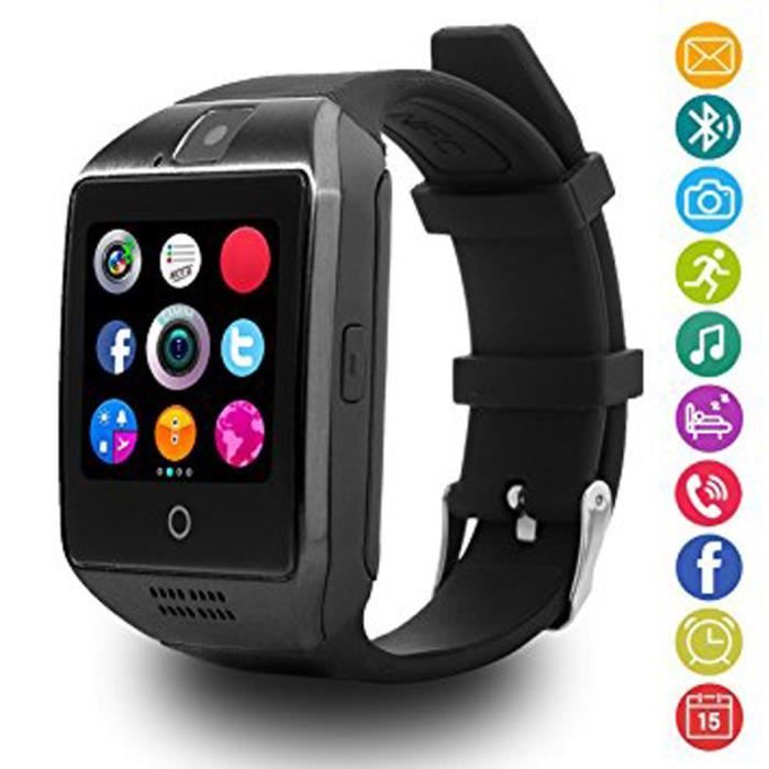 Montre Connectée compatible Alcatel OneTouch POP S7 - MELELILYA® Smart  Watch Bluetooth avec Caméra - compatible Samsung Huawei Sony