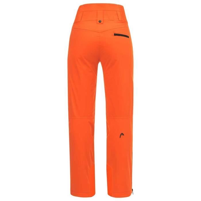 HEAD Pantalon de Ski pour Femme Orange Fluo Orange Fluo M