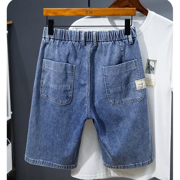 Bermuda jean homme on sale grande taille