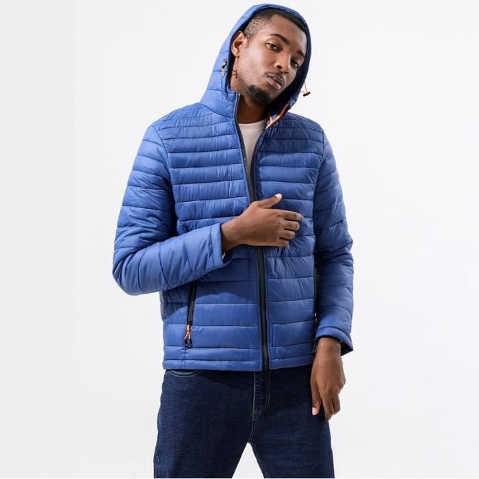 Doudoune on sale homme bleu