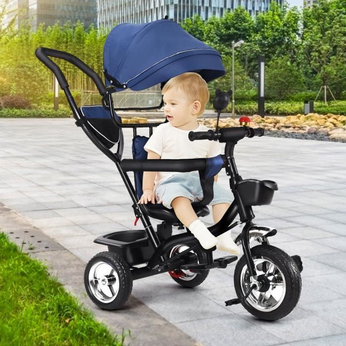 Tricycle évolutif enfant/bébé mixte IZTOSS - Rouge - 3 roues - de 1 à 5 ans  - Cdiscount Jeux - Jouets
