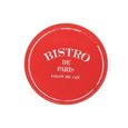 Table Bistro de Paris - F1304 - Fer finition rouge antique - L72xPR72xH75 cm-2