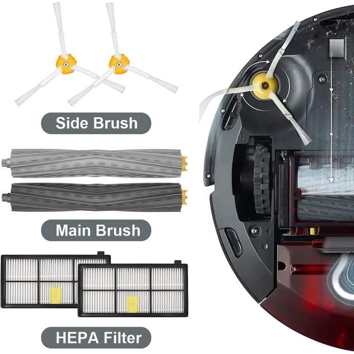 Kit d'accessoires pour iRobot Roomba série 800 900, pièces de