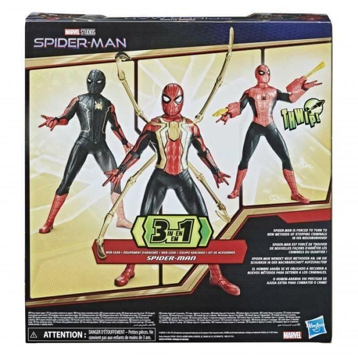 Marvel Studios Figurine Spider Man 3 en 1 30 cm Cdiscount Jeux Jouets