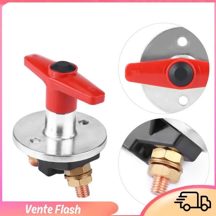 Coupe-batterie 180A – Interrupteur Plastique Avec Boîtier Extérieur, Sécurité