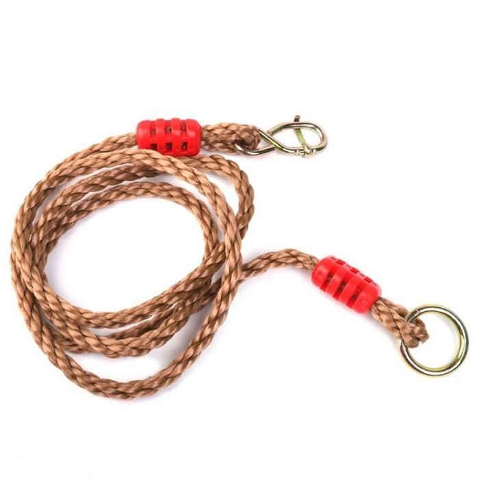 Cordes Extension Balançoire WOPPLXY - Lot De 4 Cordes 1.8 M Réglables Pour Hamac, Fauteuil Suspendu
