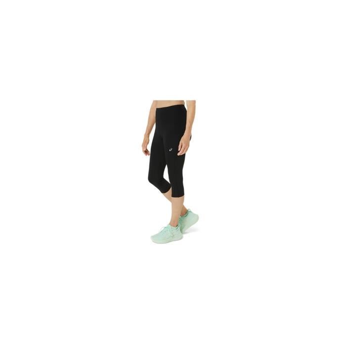 Collant Running ASICS Femme ROAD HIGH WAIST CAPRI TIGHT Noir PE