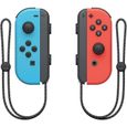 Console Nintendo Switch Modèle OLED Bleu Néon & Rouge Néon - Japonais Compatible avec Jeux Européens, Vendu avec Adaptateur Secteur-3