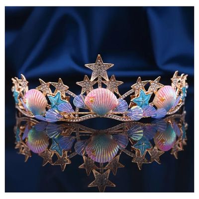 Diadème Et écharpe 19e Anniversaire Fille - Couronne Strass Et Ceinture Or Rose, Réglable, Pour Fête - 2