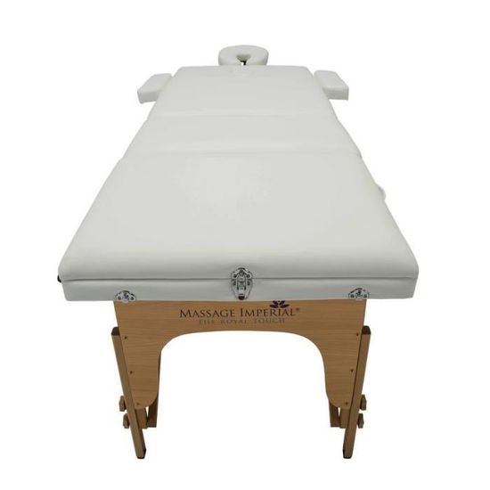 Massage Imperial Chalfont Table De Massage Reiki Leger Blanc Ivoire Table A 3 Zones 16kg Achat Vente Appareil De Massage Table De Massage Pliante Cdiscount