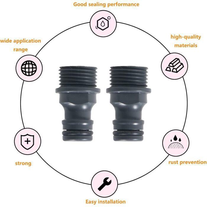 Adaptateur Pour Aérateur De Robinet – Filetage Extérieur, Laiton, économiseur D’eau, Compatible évier Cuisine