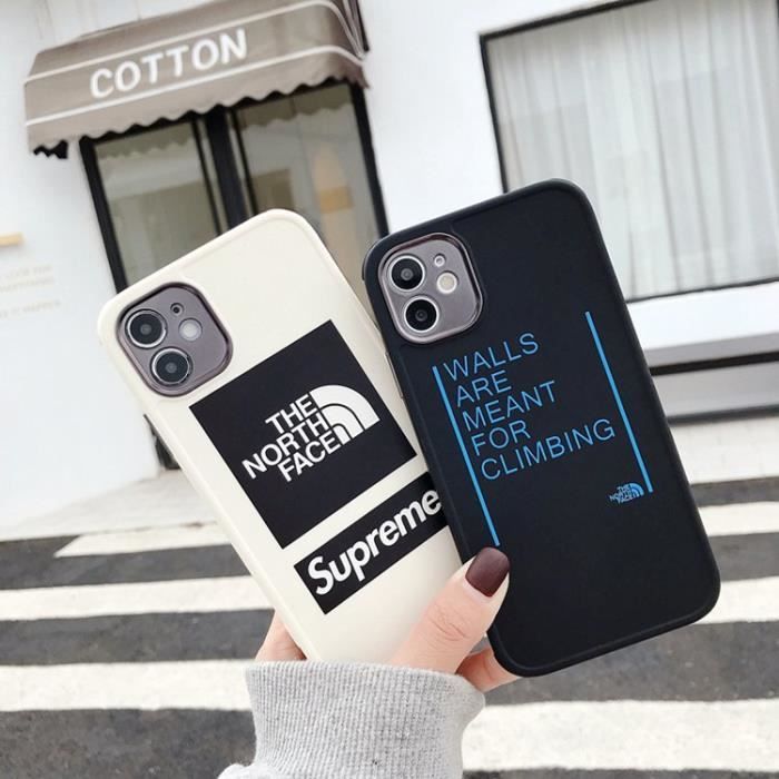 Coque iPhone 11 The North Face Supreme Blanc Ultra Slim Premium