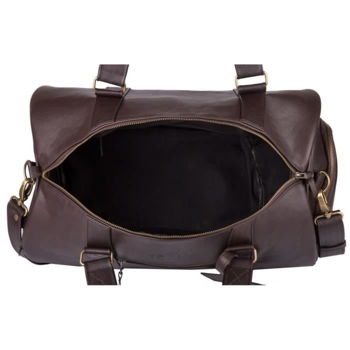 Sac bowling pour homme I Sac fourre tout I Marron fonc 45