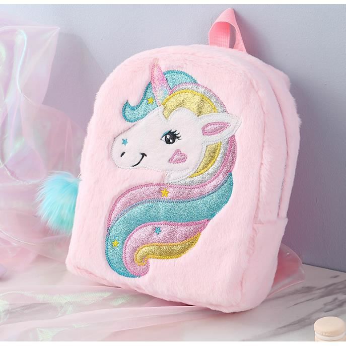 Licorne Sac a dos pour Enfants Bijoux Colore Bagues Bracelets Colliers mini sac a dos licorne pour Les Enfants Filles Cadeaux Rose Cdiscount Bagagerie Maroquinerie