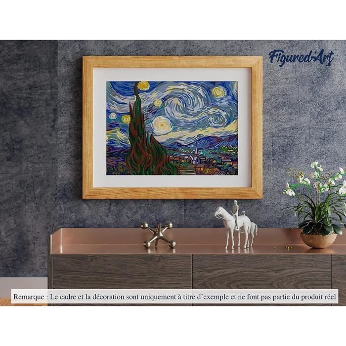 Peinture par numéro Van Gogh's Starry Night pour adultes - Kit créatif numero  d'art Bimago