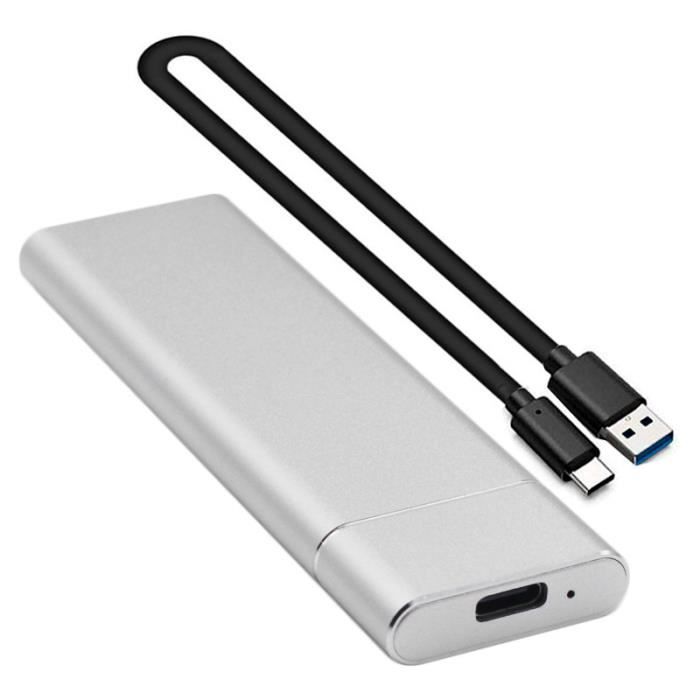 Disque Dur Externe Mini SSD Portable 6TB 6To Stockage Bleu avec OTG + Étui  Housse Sac de Protection - Cdiscount Informatique