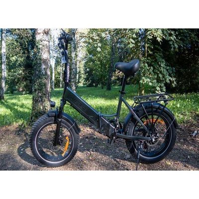 Vélo électrique SAMEBIKE LOTDM200-II – Pneus Gras 20x4.0, Suspension Complète, 45km/h, Noir