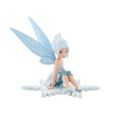 Figurine Fée Pervenche - Clochette Disney - 7 cm - BULLY - Pour Enfant de 3 ans - Bleu-0