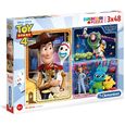 Puzzle enfant - CLEMENTONI - Supercolor Disney Toy Story 4 - 144 pièces - Dessins animés et BD-0