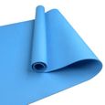 6mm Tapis de sport, tapis de danse bleu, Tapis de yoga-0