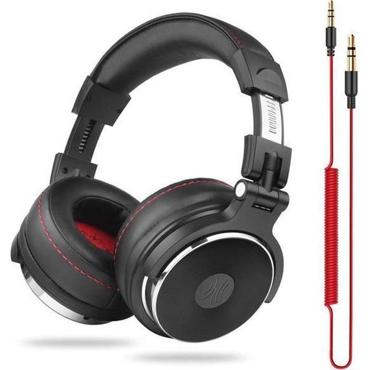 Casque DJ Housoutil Pour Enfants – Confortable, Léger Et Design Rétro Orange Avec Micro