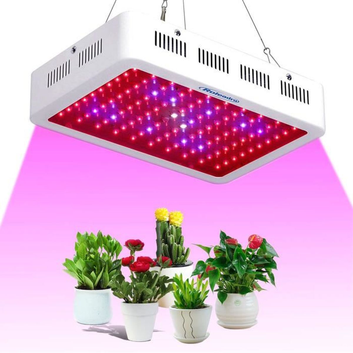 26w plantes poot lampe éclairage plantes 2700k puissance d'éclairage au plafond Grow 