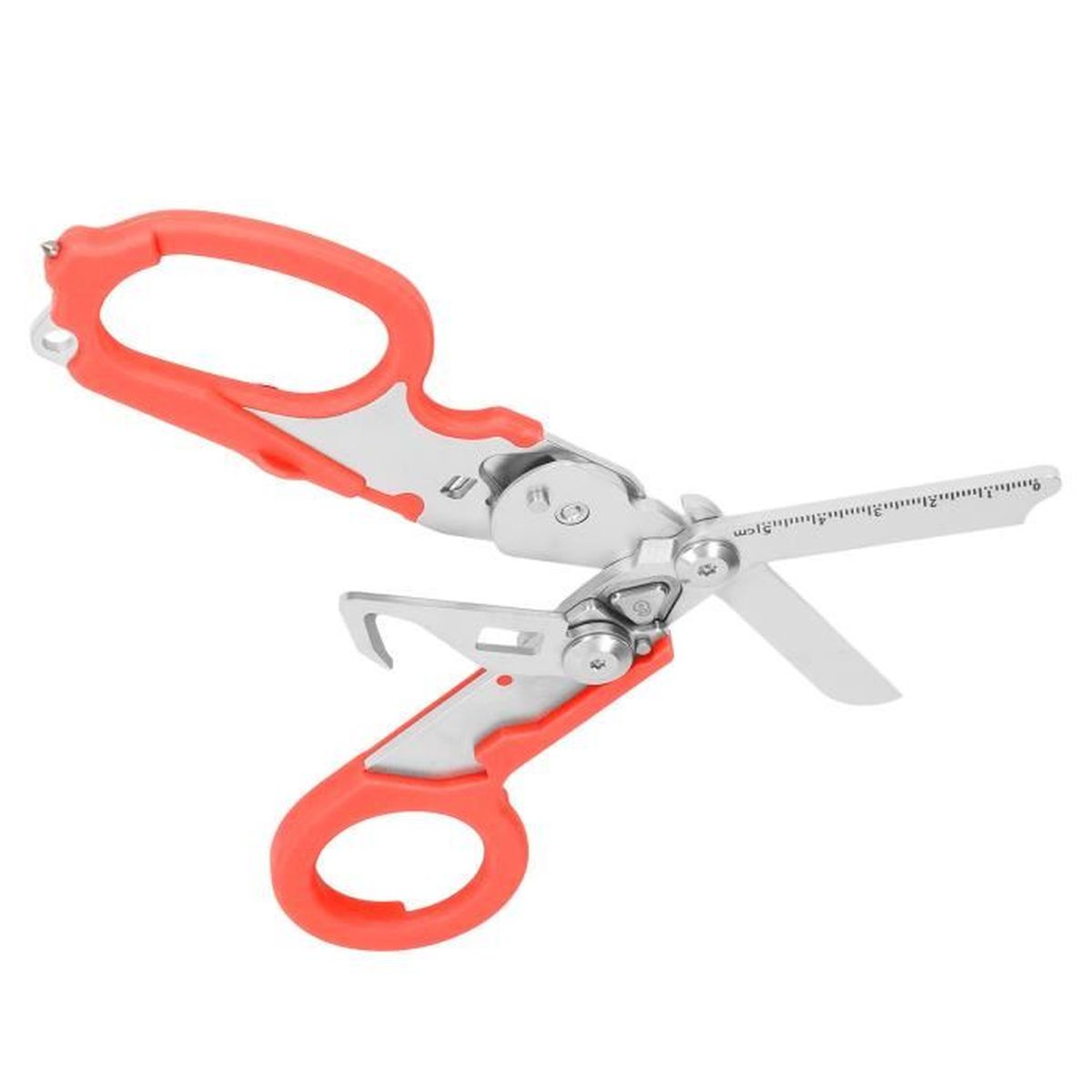 Mini Ciseaux Pliants Voyage - Inox - Avec Porte-Clés Et Boîte Cadeau - Neuf