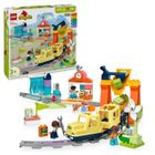 LEGO DUPLO Ma ville 10428 Le grand train communautaire interactif - Jouets d’éveil 3 ans