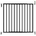 NORDLINGER PRO Barrière de sécurité Enfant LEA NOIRE - Noir - 64 à 113cm - Acier - Barrière à portillon